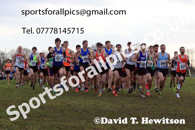 Senior Mens 2024 Northern Cross Country Champs., Sedgefield. Photo: David T. Hewitson/Sports for All Pics